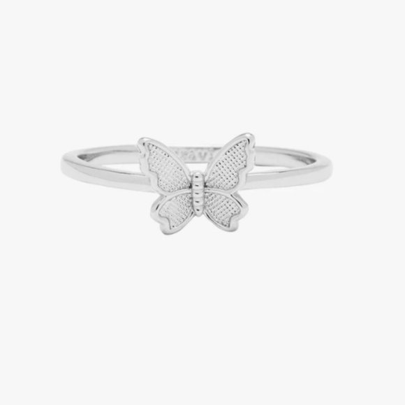 Pura Vida Butterfly in Flight Ring - Picture 2 of 2